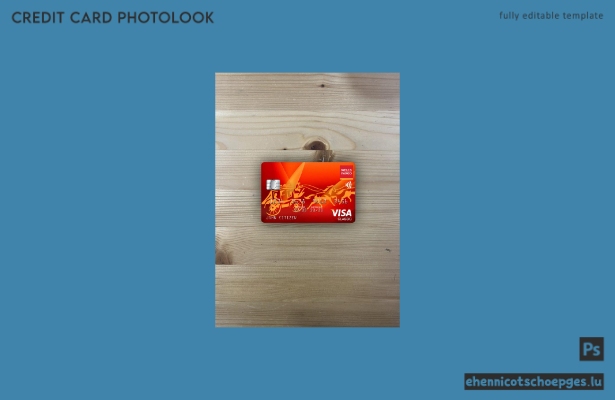 USA Wells Fargo Bank Visa Classic Karte – Beispielansicht